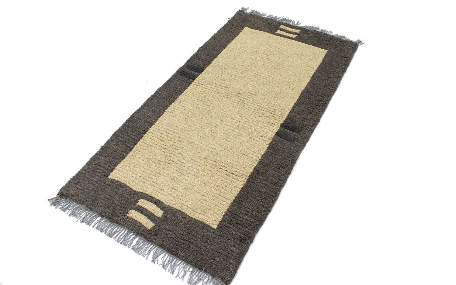 Alfombra de Nepal - 140 x 70 cm - beige