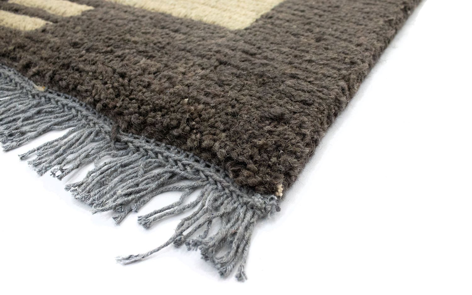 Alfombra de Nepal - 140 x 70 cm - beige
