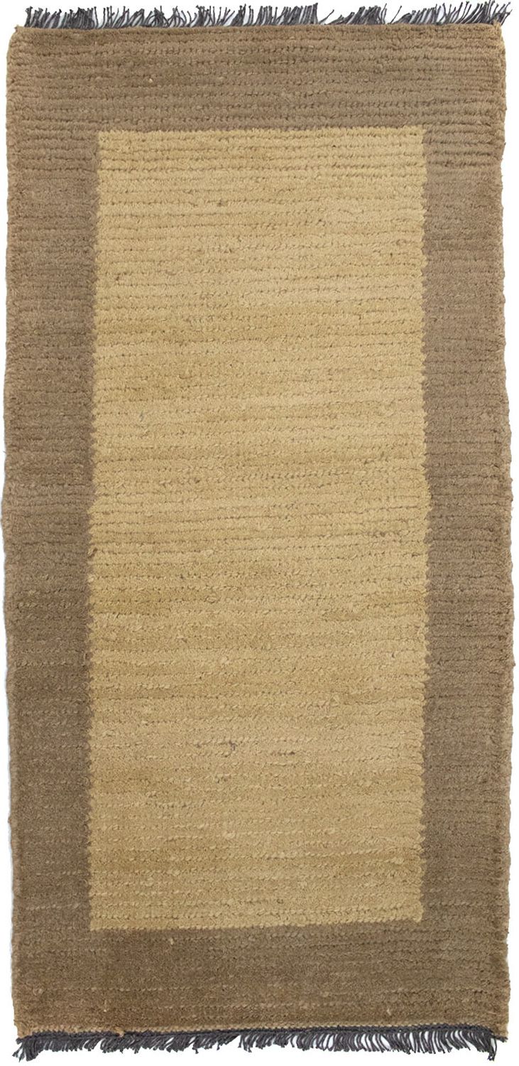 Alfombra de Nepal - 140 x 70 cm - beige