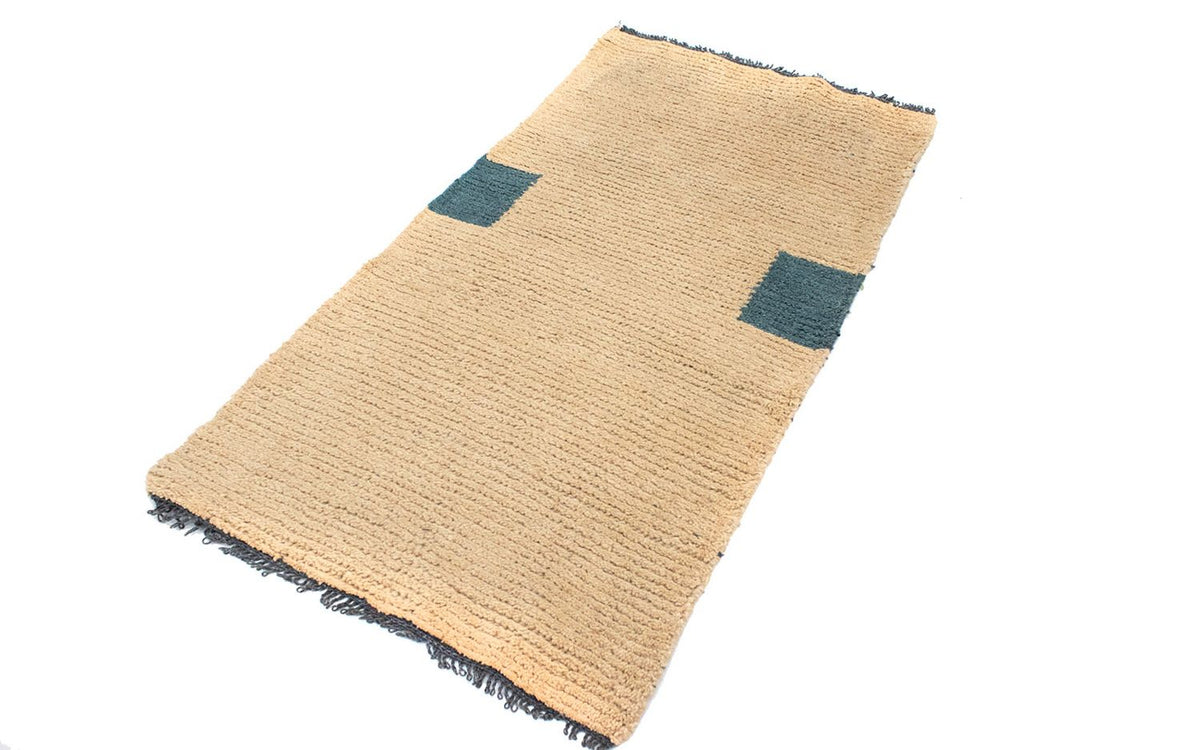 Alfombra de Nepal - 140 x 70 cm - beige