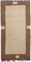 Alfombra de Nepal - 140 x 70 cm - beige