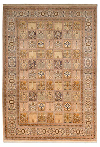 Alfombra de seda - Seda de Cachemira - 240 x 157 cm - beige