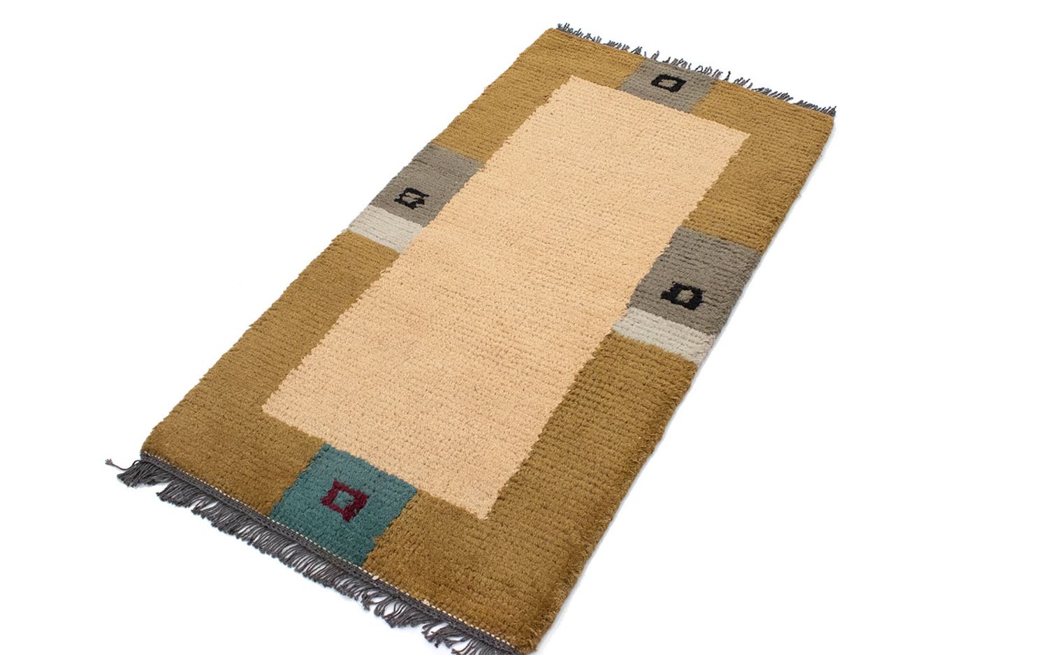 Alfombra de Nepal - 140 x 70 cm - beige