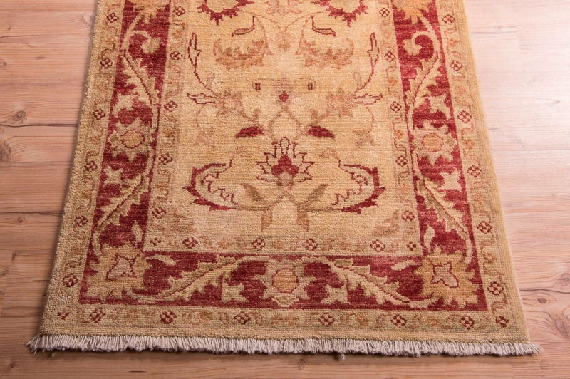 Alfombra de pasillo Alfombra Ziegler - 378 x 76 cm - beige