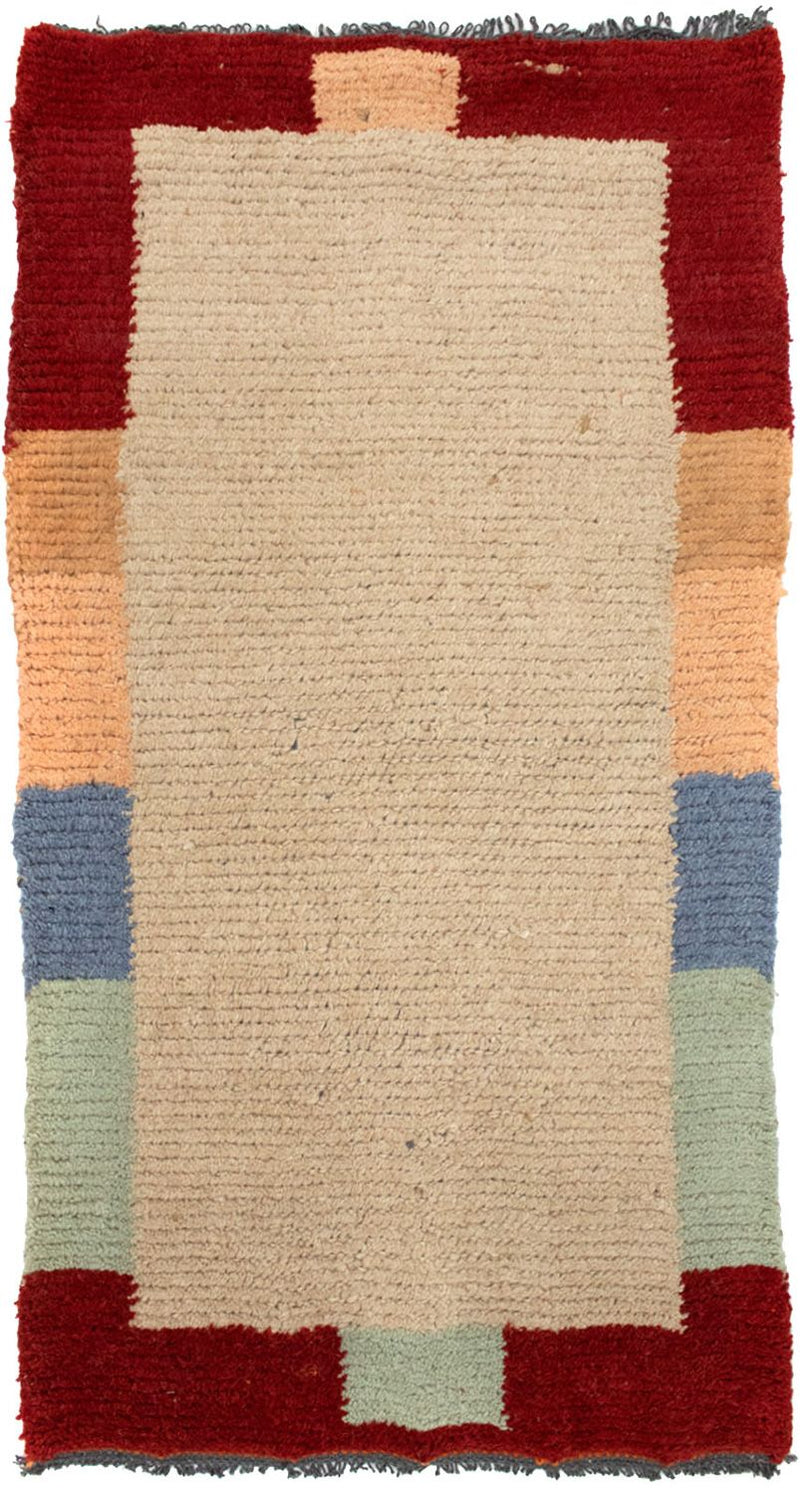 Alfombra de Nepal - 140 x 70 cm - beige