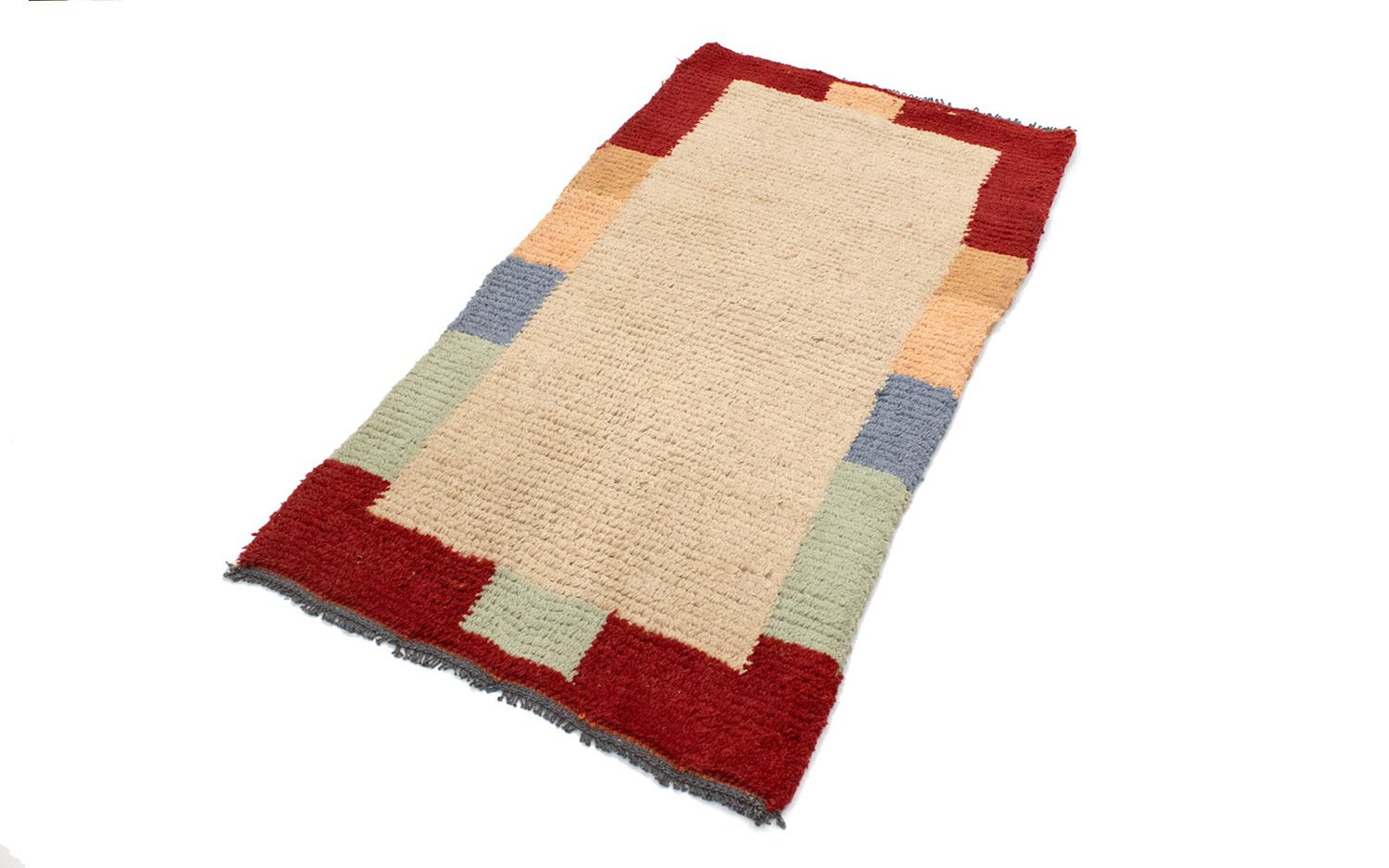 Alfombra de Nepal - 140 x 70 cm - beige