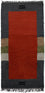 Alfombra de Nepal - 140 x 70 cm - rojo