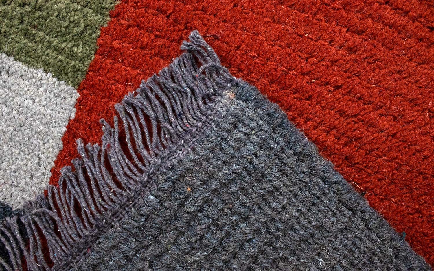 Alfombra de Nepal - 140 x 70 cm - rojo
