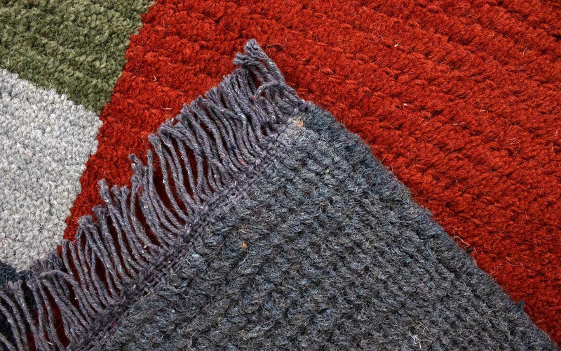 Alfombra de Nepal - 140 x 70 cm - rojo