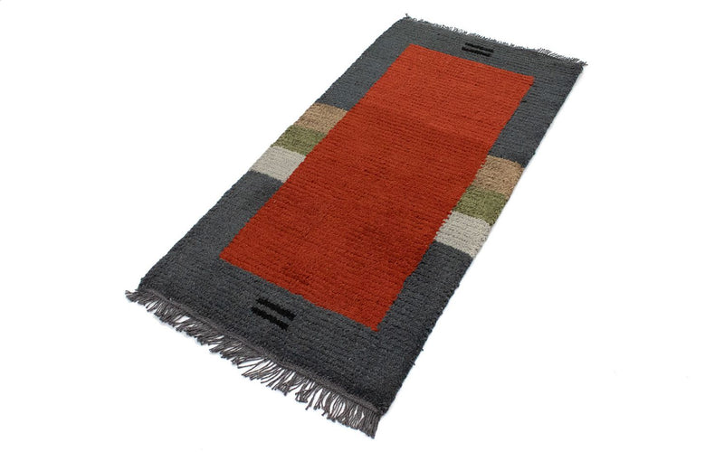 Alfombra de Nepal - 140 x 70 cm - rojo