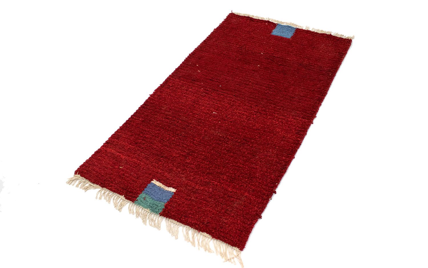 Alfombra de Nepal - 140 x 70 cm - rojo