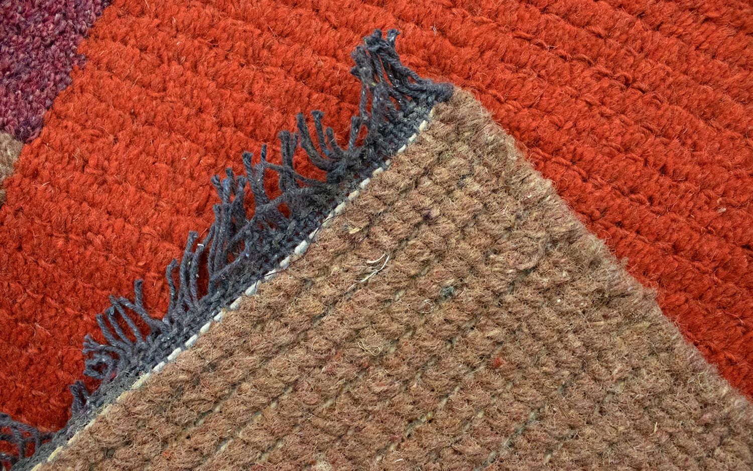 Alfombra de Nepal - 140 x 70 cm - rojo