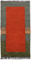 Alfombra de Nepal - 140 x 70 cm - rojo