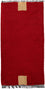 Alfombra de Nepal - 140 x 70 cm - rojo