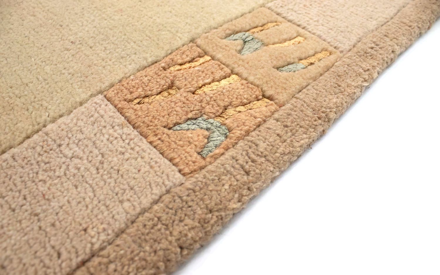 Alfombra de Nepal - 140 x 70 cm - beige