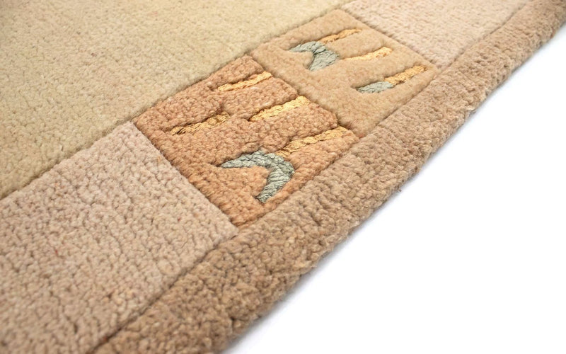 Alfombra de Nepal - 140 x 70 cm - beige