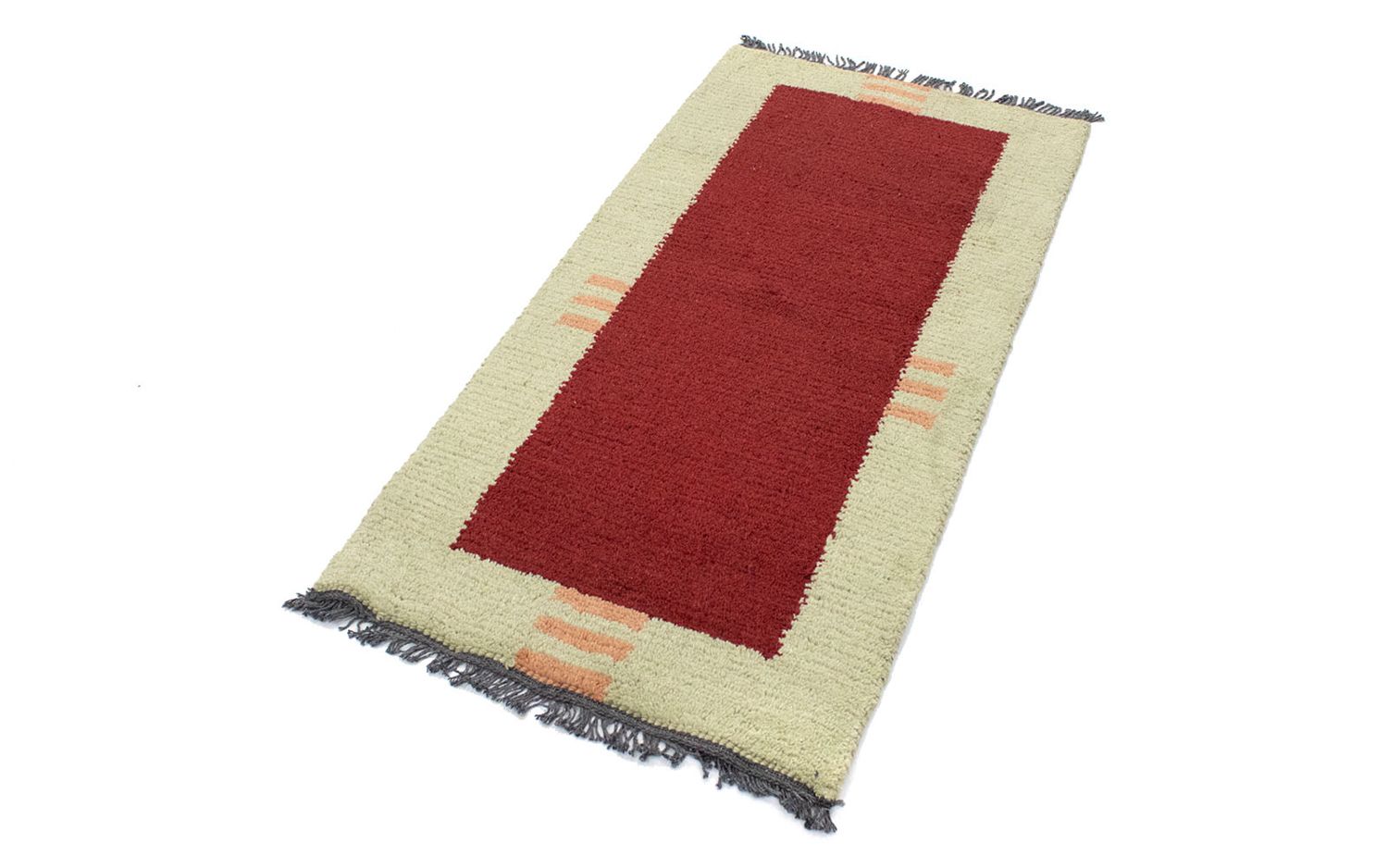 Alfombra de Nepal - 140 x 70 cm - rojo