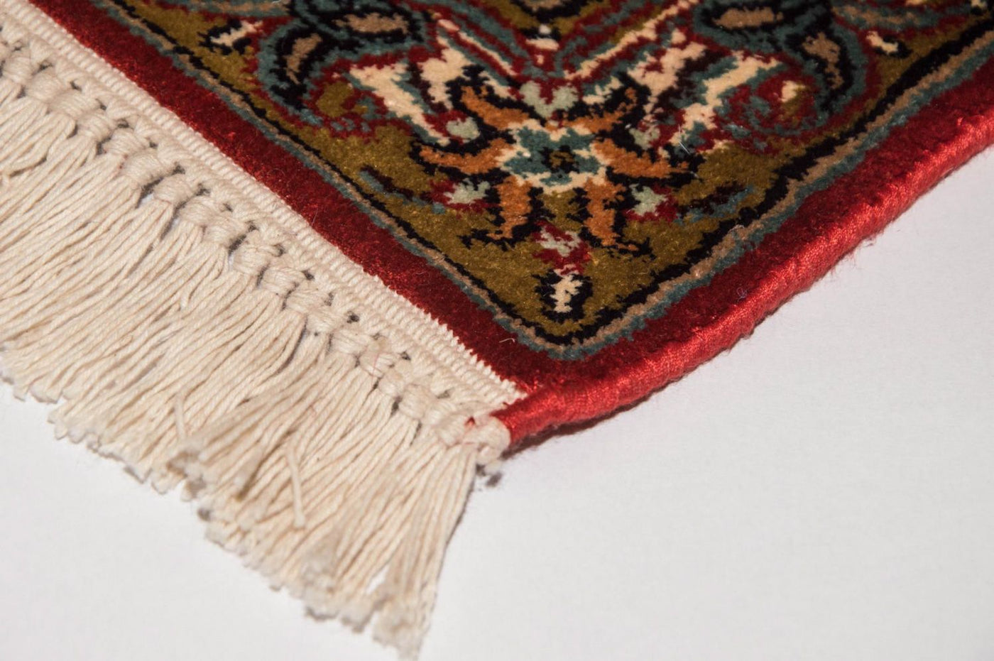 Seda de Cachemira Alfombra 218x156cm - Alfombra oriental