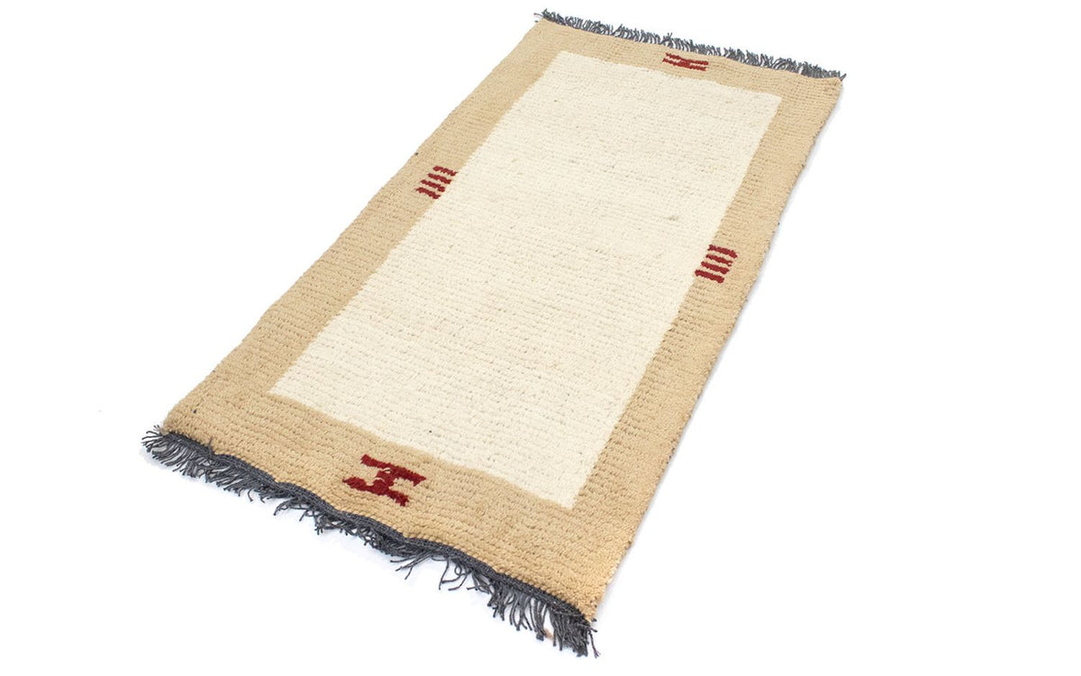 Alfombra de Nepal - 140 x 70 cm - beige