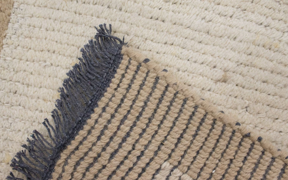 Alfombra de Nepal - 140 x 70 cm - beige