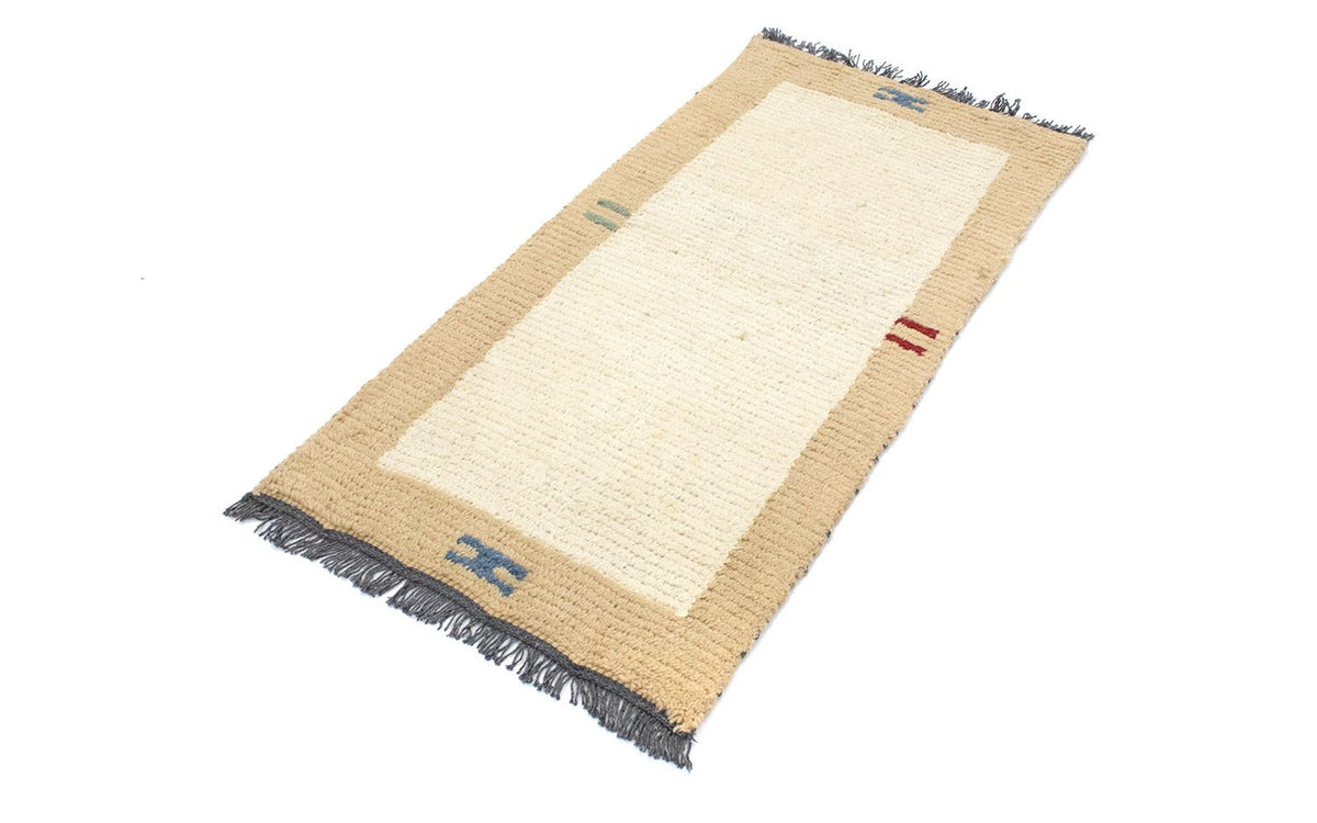 Alfombra de Nepal - 140 x 70 cm - beige