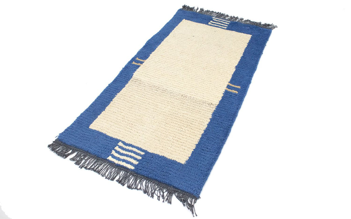 Alfombra de Nepal - 140 x 70 cm - beige