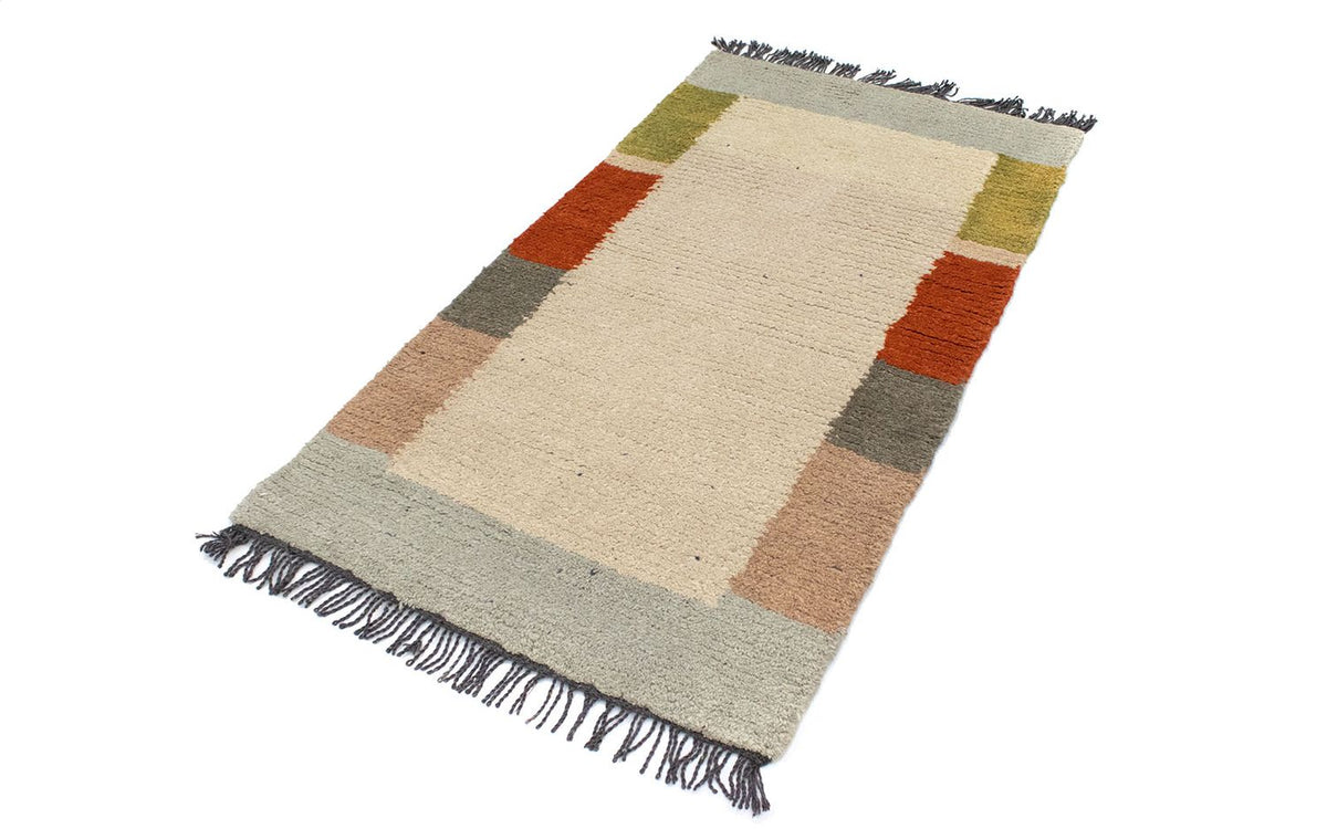 Alfombra de Nepal - 140 x 70 cm - beige