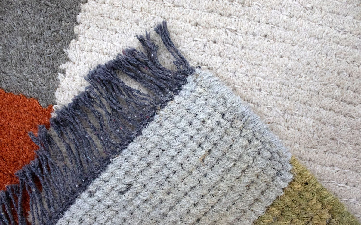 Alfombra de Nepal - 140 x 70 cm - beige