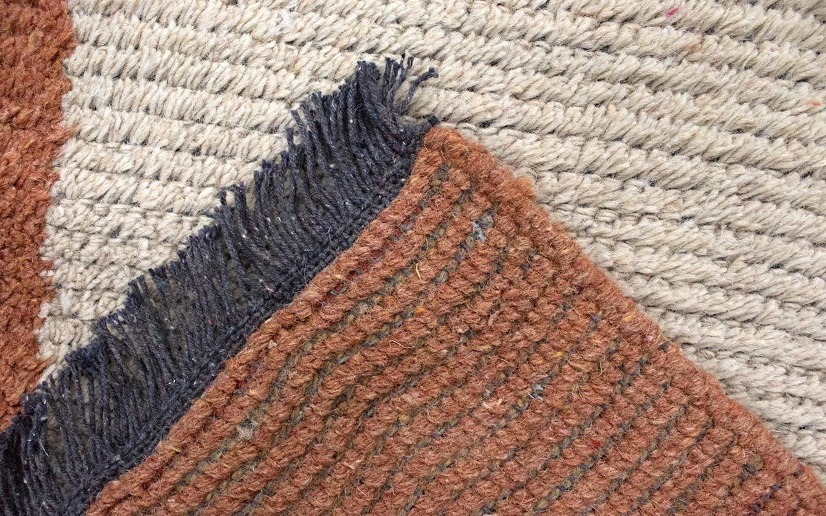 Alfombra de Nepal - 140 x 70 cm - beige