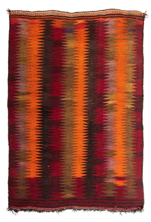 Alfombra Kelim - Antigua - 225 x 150 cm - multicolor