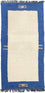 Alfombra de Nepal - 140 x 70 cm - beige