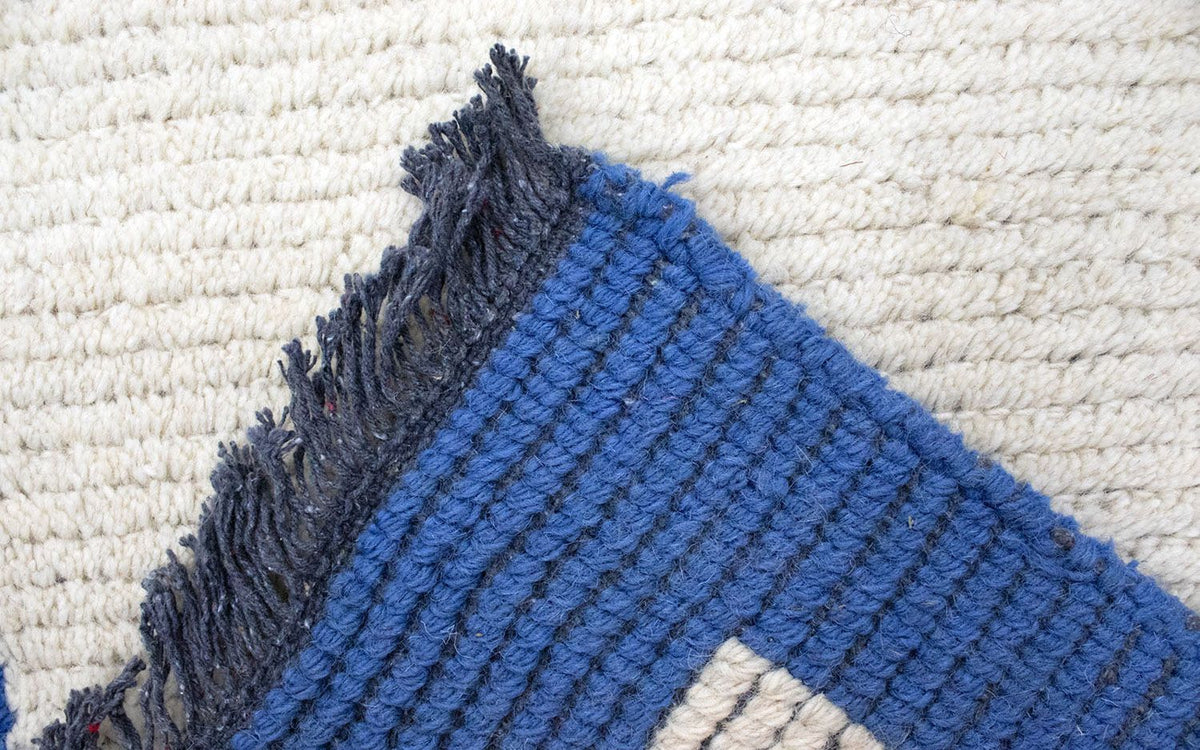 Alfombra de Nepal - 140 x 70 cm - beige