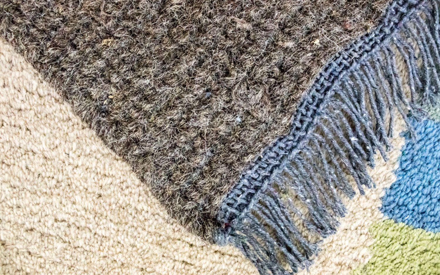 Alfombra de Nepal - 140 x 70 cm - beige