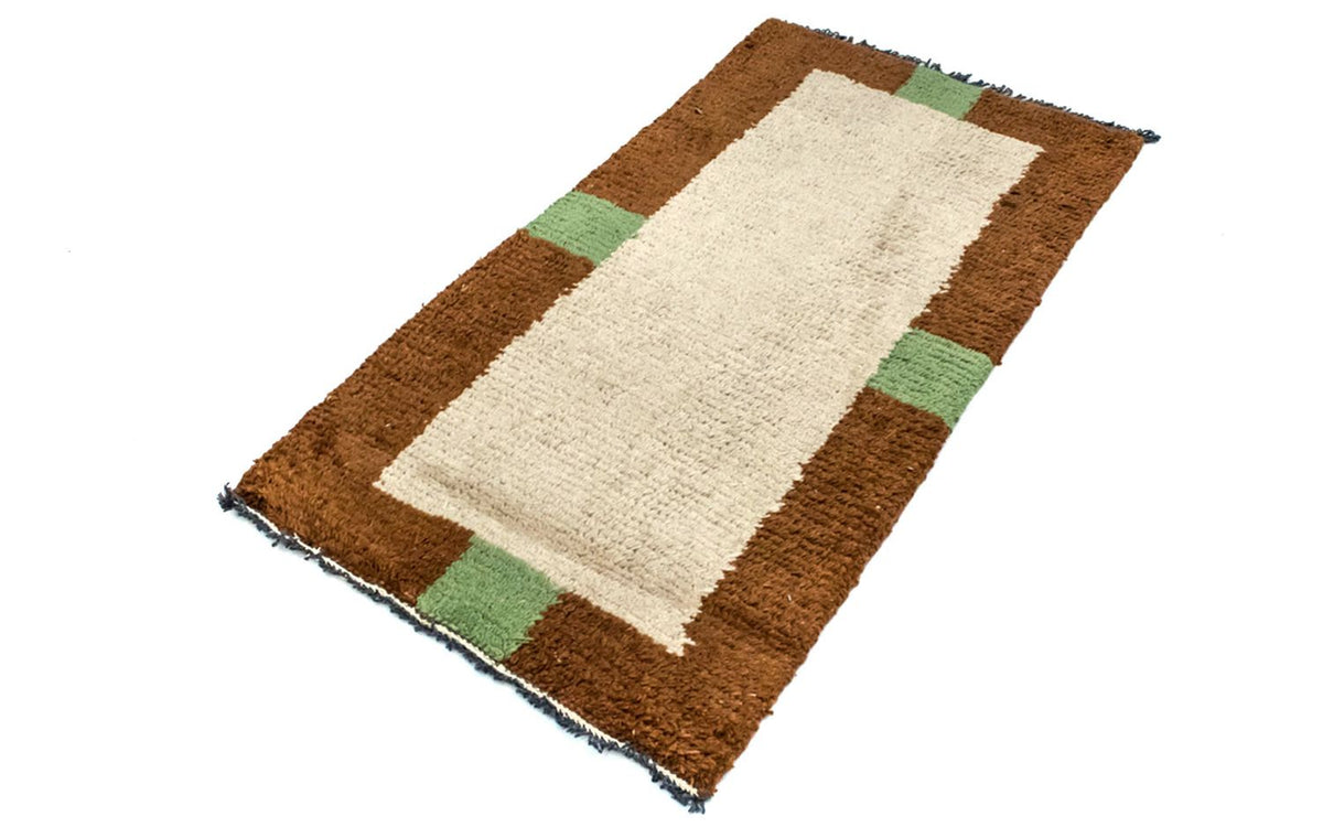 Alfombra de Nepal - 140 x 70 cm - beige