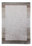 Alfombra de lana - 241 x 166 cm - plata