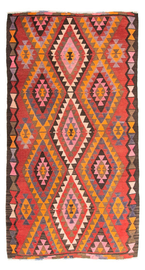 Alfombra Kelim - Antigua - 300 x 180 cm - multicolor