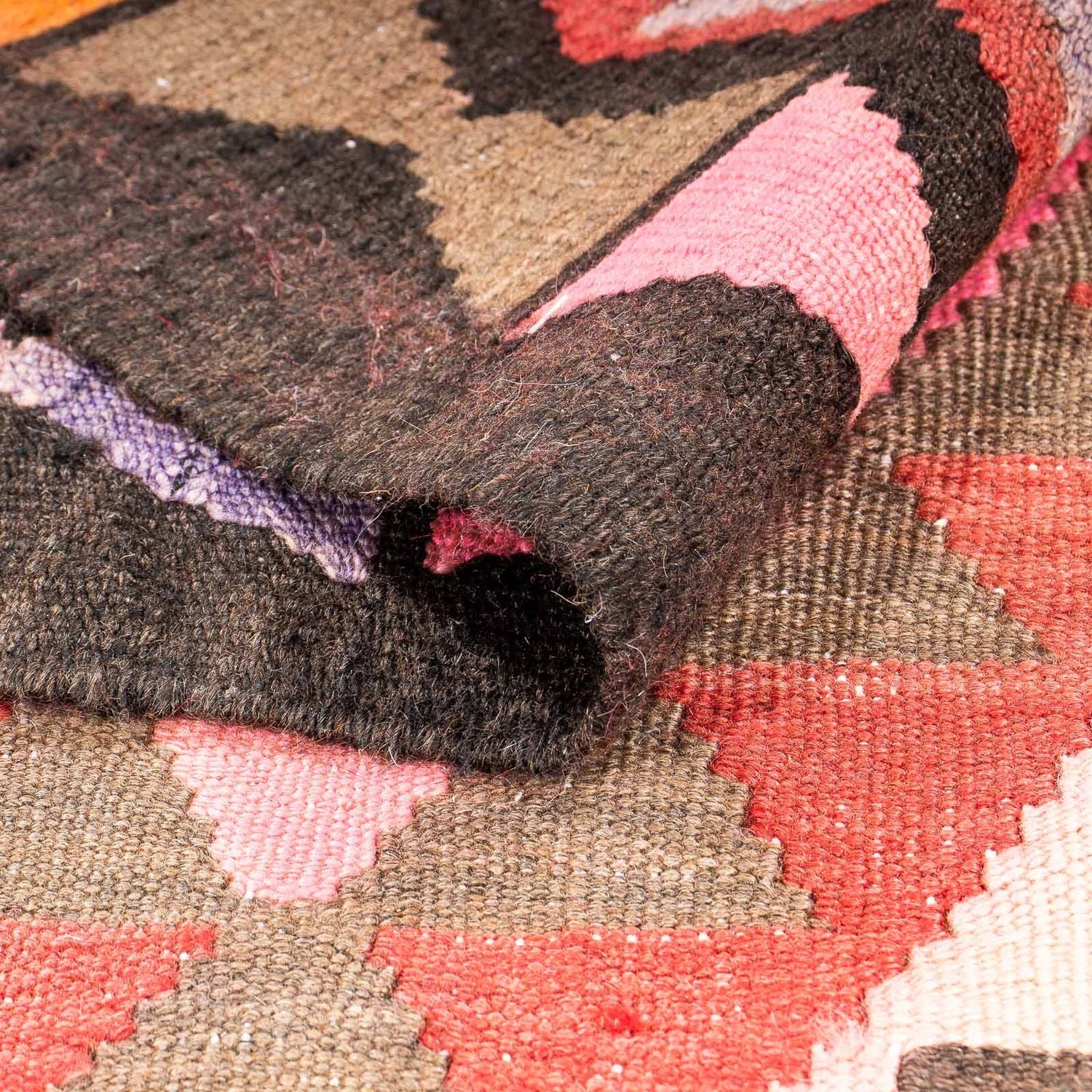 Alfombra Kelim - Antigua - 300 x 180 cm - multicolor