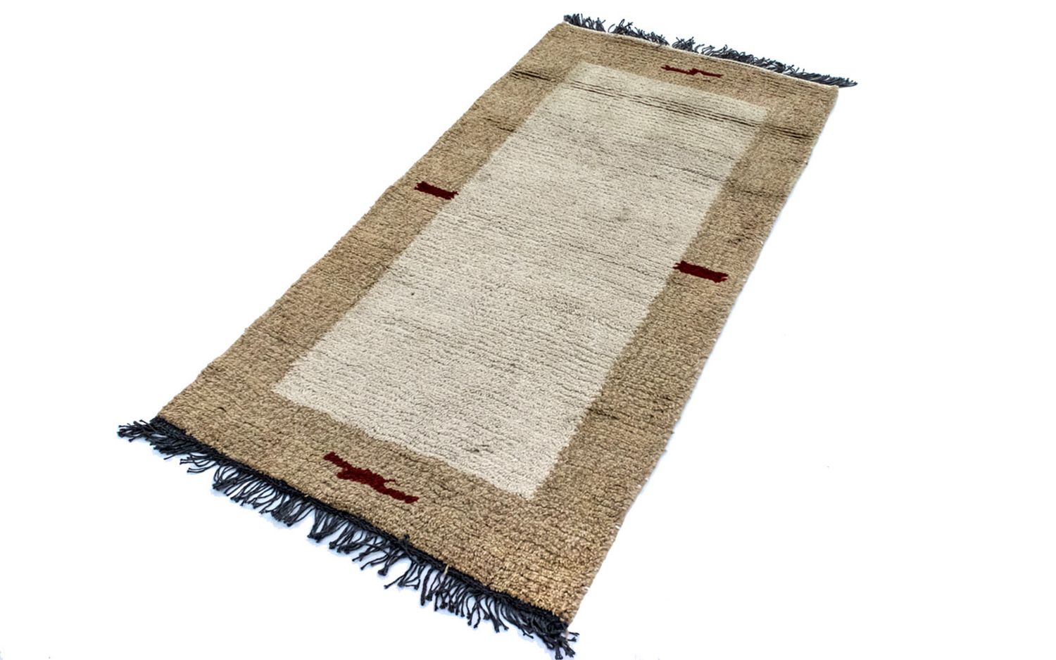 Alfombra de Nepal - 140 x 70 cm - beige