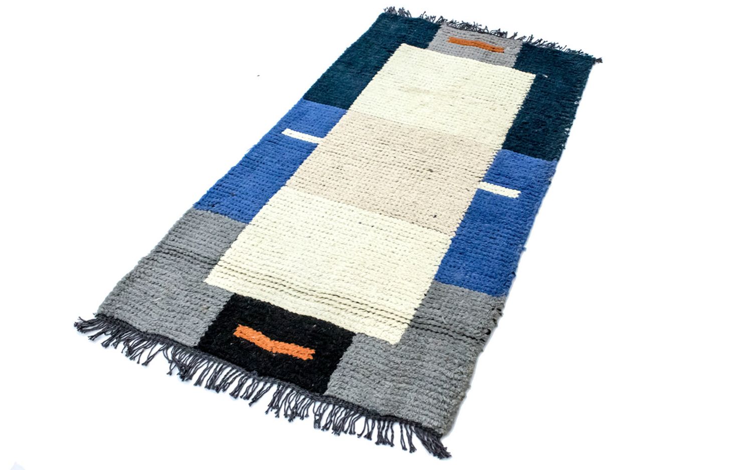 Alfombra de Nepal - 140 x 70 cm - beige