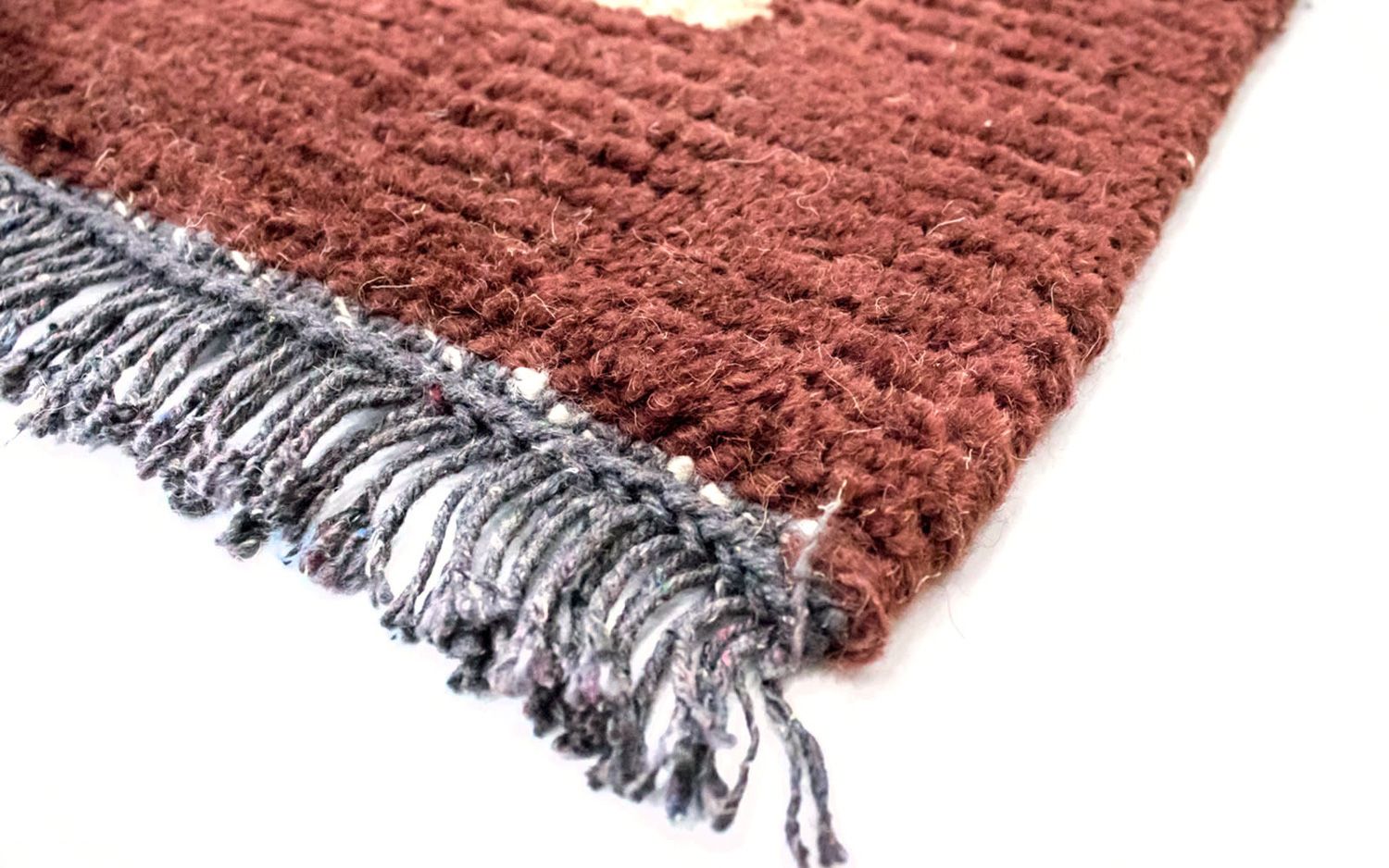 Alfombra de Nepal - 140 x 70 cm - beige