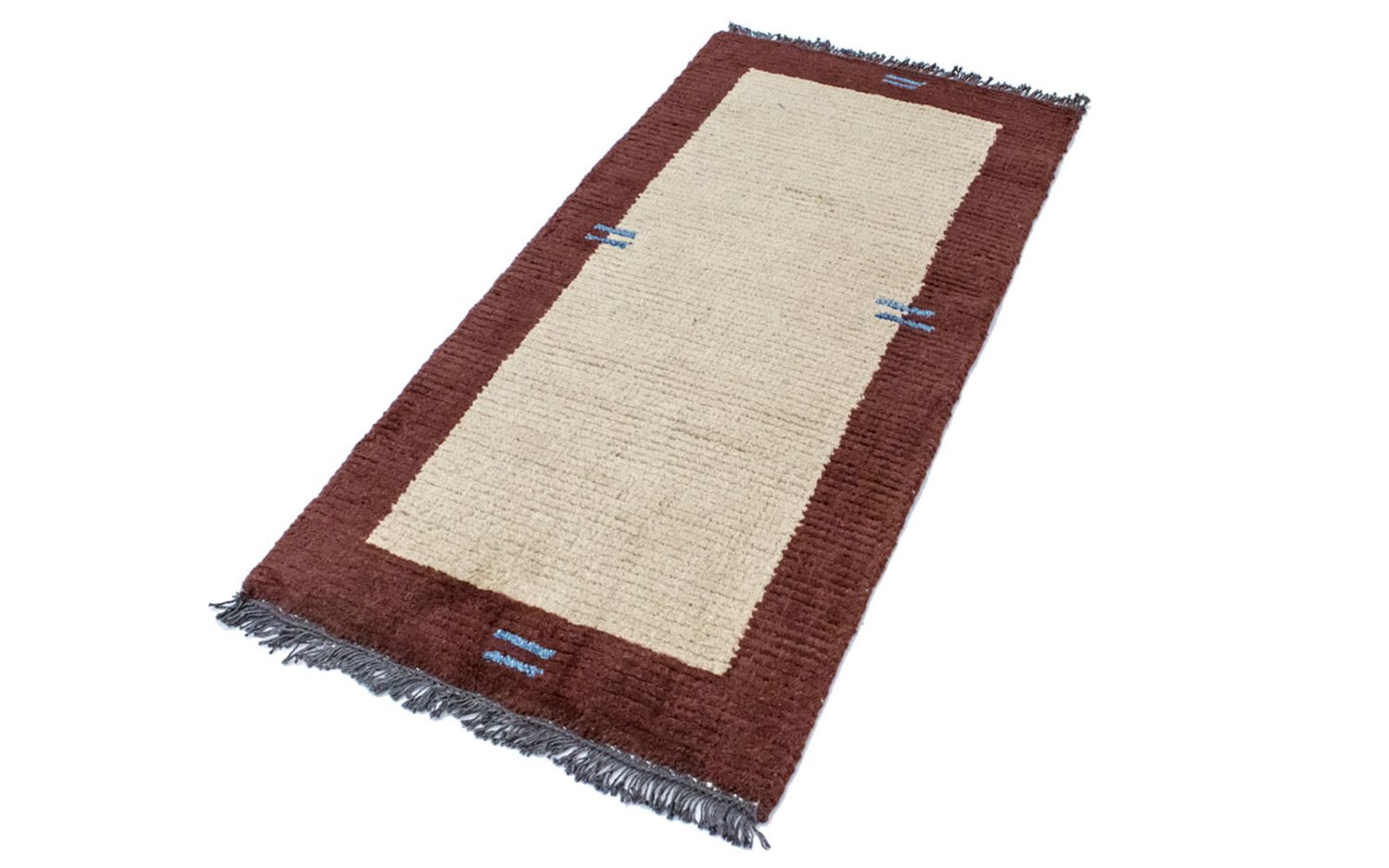 Alfombra de Nepal - 140 x 70 cm - beige