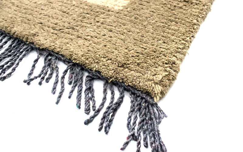 Alfombra de Nepal - 140 x 70 cm - beige