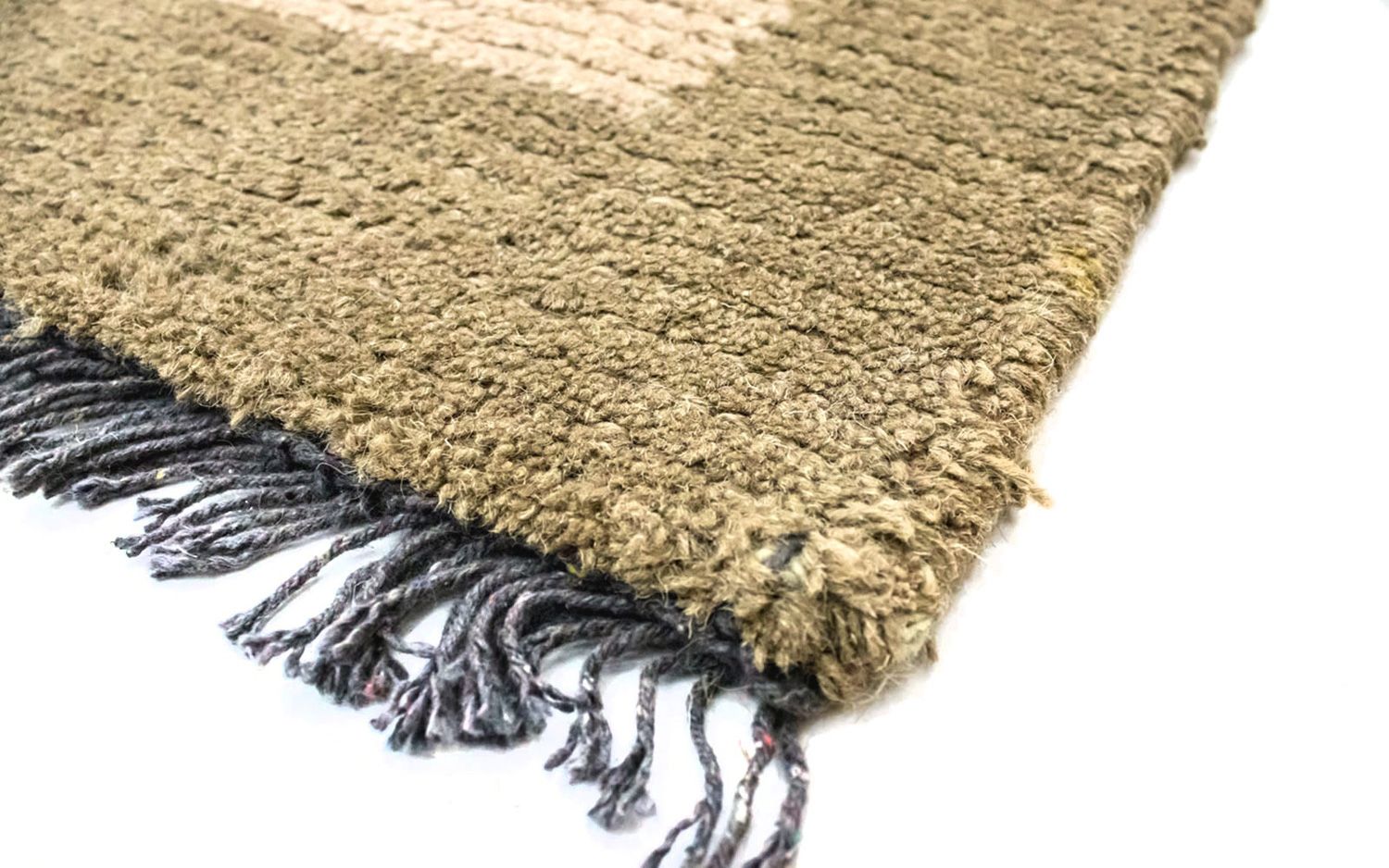 Alfombra de Nepal - 140 x 70 cm - beige
