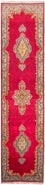 Alfombra de pasillo Alfombra persa - Clásica - 308 x 77 cm - rojo