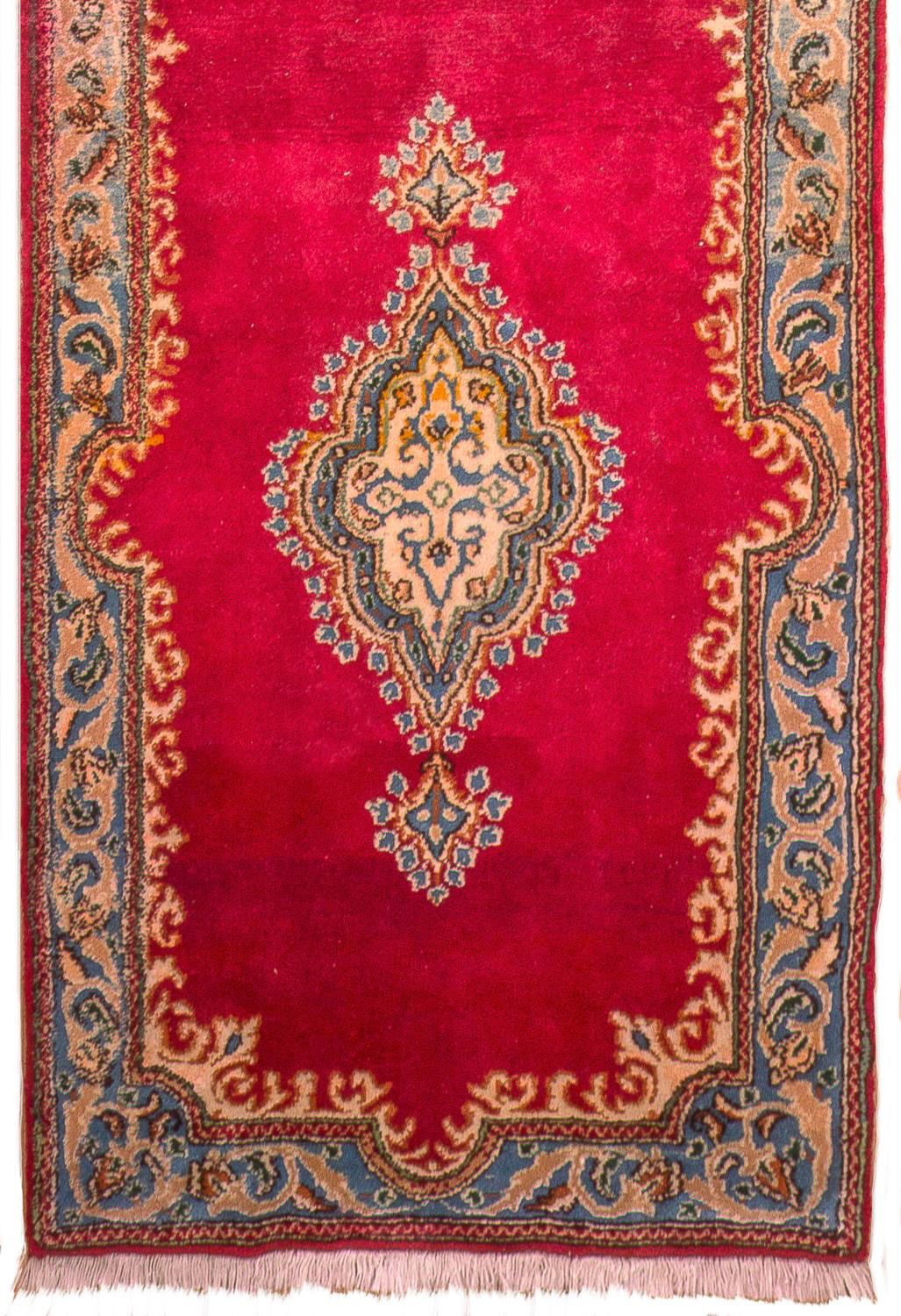 Alfombra de pasillo Alfombra persa - Clásica - 308 x 77 cm - rojo