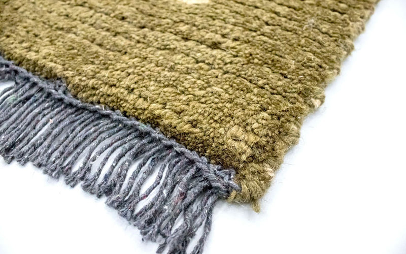 Alfombra de Nepal - 140 x 70 cm - verde