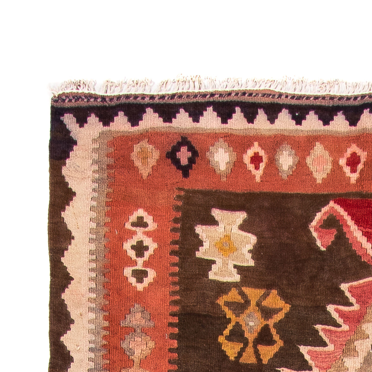 Kilim antiguo Alfombra 140x310cm