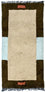 Alfombra de Nepal - 140 x 70 cm - beige