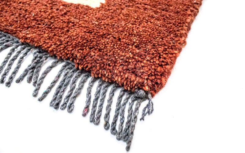 Alfombra de Nepal - 140 x 70 cm - beige
