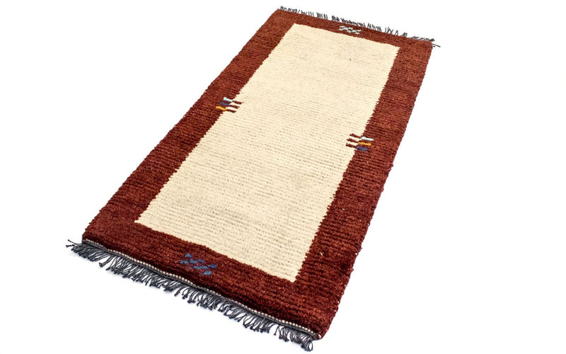 Alfombra de Nepal - 140 x 70 cm - beige